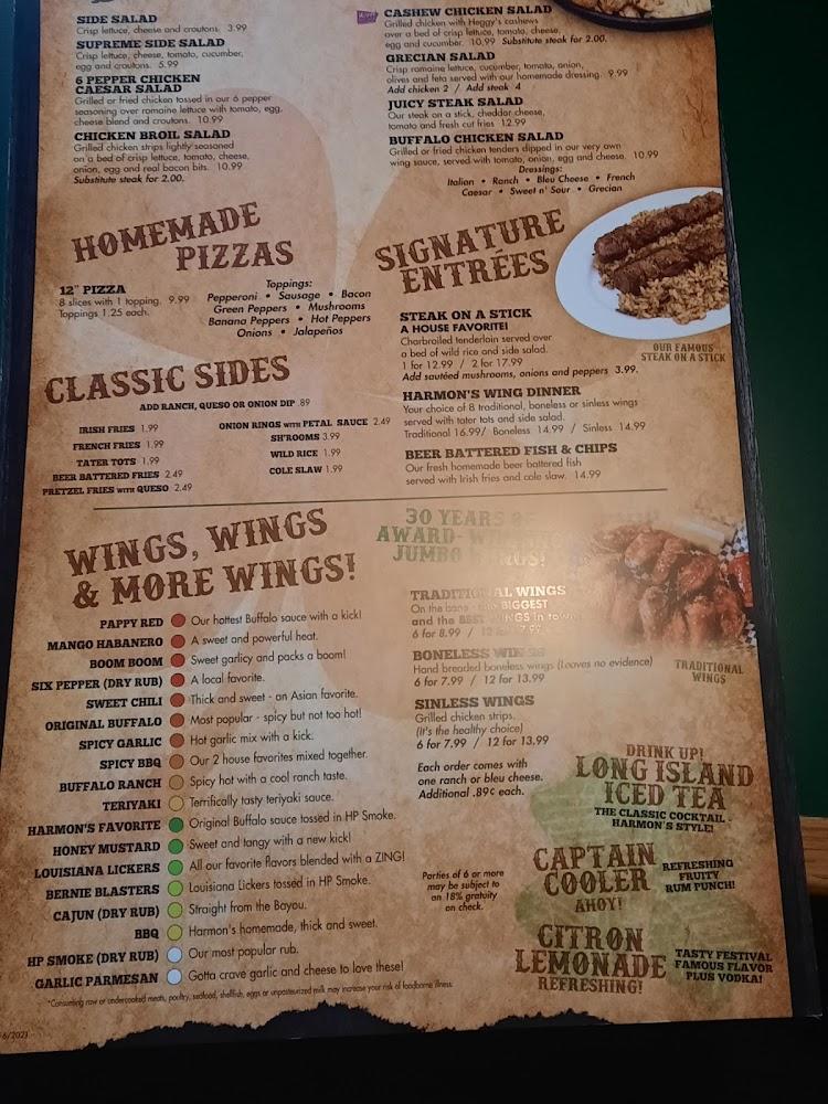 Harmon's Pub Menu image 4